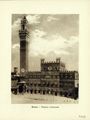 Siena, veduta di palazzo Pubblico