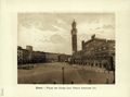 Siena, veduta di piazza del Campo