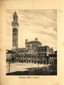 Siena, veduta di palazzo Pubblico