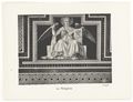 Disegno della 'Religione', tarsia marmorea nel pavimento del duomo di Siena