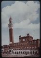 Siena, veduta di palazzo Pubblico