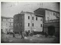 Siena, piazza d'Armi dopo il bombardamento