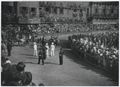 Siena, partenza dal canape durante il Palio