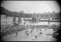 Siena, manifestazione sportiva in fortezza