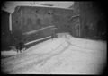 Siena, via San Girolamo con neve