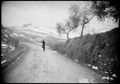 Paesaggio di campagna con la neve