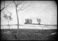 Paesaggio di campagna con la neve