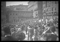 Siena, truppe alleate in piazza 