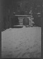 Siena, palazzo con la neve