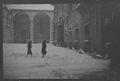 Siena, piazza del Duomo con la neve