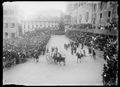 Siena, partenza dal canape durante il Palio