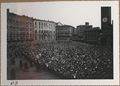 Siena, passeggiata storica durante il Palio del 16 agosto 1947