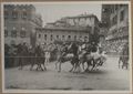 Siena, la mossa del Palio del 16 agosto 1947