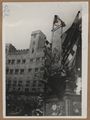Siena, carroccio del Palio con musici per il Palio del 16 agosto 1947
