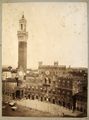 Siena, veduta di palazzo Pubblico