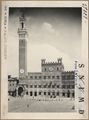 Siena, veduta di palazzo Pubblico
