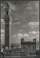 Siena, veduta di palazzo Pubblico