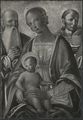 Pietro di Domenico, dipinto della 'Madonna col Bambino e i Santi Girolamo e Antonio da Padova'