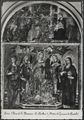 Matteo di Giovanni, particolare del dipinto con 'Santa Barbara' della 'Santa Barbara tra Santa Caterina d'Alessandria, Santa Maddalena e angeli'