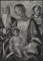 Pietro di Domenico, dipinto della 'Madonna col Bambino e i Santi Girolamo e Antonio da Padova'