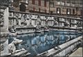 Tito Sarrocchi, la 'Fonte Gaia' in piazza del Campo a Siena