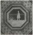 Alessandro Franchi, 'Adolescentia', tarsia marmorea del pavimento del duomo di Siena
