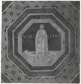 Alessandro Franchi, 'Virilitas', tarsia marmorea del pavimento del duomo di Siena