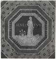 Alessandro Franchi, 'Senectus', tarsia marmorea del pavimento del duomo di Siena