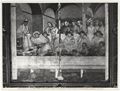 Ambrogio Lorenzetti, particolare di 'Papa Bonifacio VIII accoglie il novizio Lodovico' dagli affreschi nella basilica di San Francesco a Siena