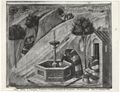 Pietro Lorenzetti, particolare della predella della 'Pala del Carmine'