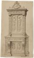 Boiserie di legno intagliato
