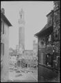 Siena, veduta della torre del Mangia