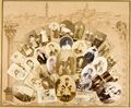 Insieme di ritratti della famiglia Mazzeschi