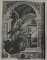 Girolamo del Pacchia, 'Angelo annunciante', affresco dell'oratorio di San Bernardino a Siena