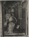 Girolamo del Pacchia, 'Vergine annunciata', affresco dell'oratorio di San Bernardino a Siena
