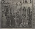 Benozzo Gozzoli, 'Sant'Agostino si reca dal maestro di grammatica', dal ciclo di affreschi nella chiesa di Sant'Agostino a San Gimignano.