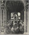 Pinturicchio,'Enea Silvio Piccolomini fa atto di sottomissione al pontefice Eugenio IV a nome dell'imperatore Federico III', dal ciclo di affreschi nella Libreria Piccolomini nel duomo di Siena