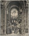 Pinturicchio, 'Pio II convoca a Mantova una dieta dei principi cristiani per la crociata contro i Turchi' dal ciclo di affreschi nella Libreria Piccolomini nel duomo di Siena