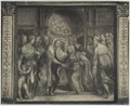 Sodoma, 'Visitazione della Vergine a Santa Elisabetta', affresco nell'oratorio di San Bernardino a Siena