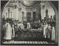 Domenico Girlandaio, 'Esequie di Santa Fina', affresco della cappella di Santa Fina nella collegiata di Santa Maria Assunta a San Gimignano 