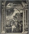 Pinturicchio,'Enea Silvio Piccolomini parte per Basilea come segretario del vescovo Domenico Capranica' dal ciclo di affreschi nella Libreria Piccolomini nel duomo di Siena