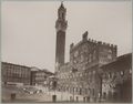 Siena, veduta di palazzo Pubblico