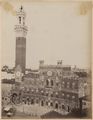 Siena, veduta di palazzo Pubblico