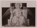 Disegno delle tarsia marmorea della 'Religione' nel pavimento del duomo di Siena