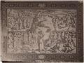 Disegno della tarsia marmorea 'Storie di Mosè sul Sinai' di Domenico Beccafumi nel pavimento del duomo di Siena