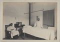 Pievescola, sala di medicazione dell'ospedale di Villa la Suvera