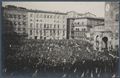 Siena, folla in occasione della visita di Augusto Turati