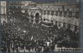 Siena, folla in occasione della visita di Augusto Turati