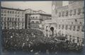 Siena, folla in occasione della visita di Augusto Turati