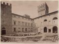 Giuseppe Partini, cortile del castello di Torre Alfina